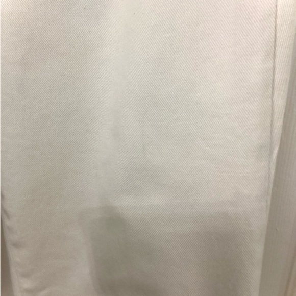 White Denim Tailor Capri’s with Satin sash & Satin Bows - Picture 7 of 16